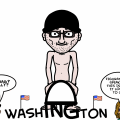 'Tea Bagging Washington'
