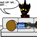 Theme of the day: Laziness