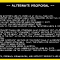ALTERNATE PROPOSAL