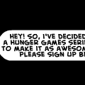Hunger games Sign ups!