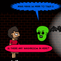 Creepy way