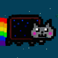 nyan cat (with Blur)