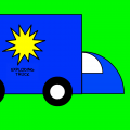 Exploding Truck
