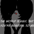 You're beautiful to me baby <3