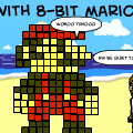 8-bit mario remix challenge