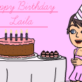 'Happy Birthday Laila'