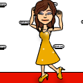 on the red carpet