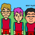 The soccer hero´s
