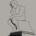 'RODIN'S THINKER - STEP 5'