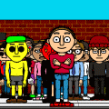 all my friends and stuff