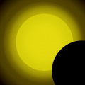 staring at the sun