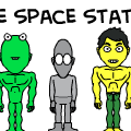 the space station 