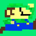 Pixel luigi!