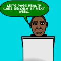 how to pass health care now.'