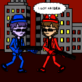 Men in Red