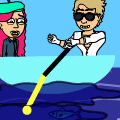 Fishing with my dad