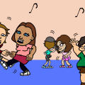 'Dance time at kindergarten'