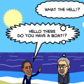 obama in trash can