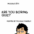 are you boring quiz?