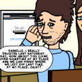 Janice Gets Caught. Almost. 
