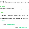 'crazy robot contract'
