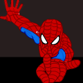 You shoot those webs.
