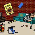 Theme of the day: Laziness