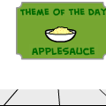 Theme of the Day: APPLESAUCE