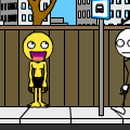 Sticky VS Happy Guy 
