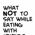 Theme of the day: LUNCH