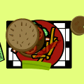 'Hamburger!'