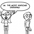 'who is awsome now?'