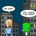 Hanging with the Alien