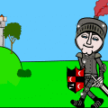 'Knight in shining armour'