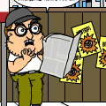 the newspaper