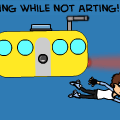 Arting While Not Arting