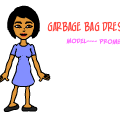 garbage bag dress