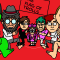 The flag of trolls