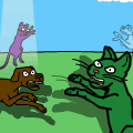 the cats and dogs