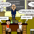 George Bush's new job!