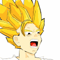 Gohan Super Saiyan 2!