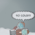 'in the freezer'