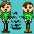 the same