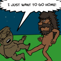'E.T meets Big Foot'
