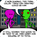 Trick-or-Treating with Quork!