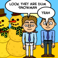 buddy and bitty in the desert
