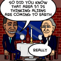 alien vs president
