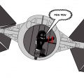 attempt at a tie fighter