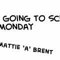 Not going to school