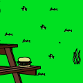 Unattended Hamburger